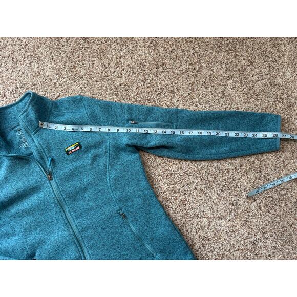 Women's Blue Fleece Jacket - Picture 6 of 8